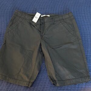 LOFT Charcoal Women's Bermuda Shorts